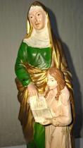 Santa Ana Religiosa De Resina 22Cm