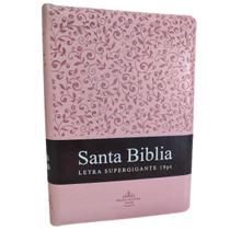 Santa Biblia con Concordância em Espanhol com zíper Letra Super Gigante Palabras de Jesús en Rojo Reina Valera 1960 SBB