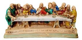 Santa Ceia Escultura De Mesa Feita A Mão Decoração Linda