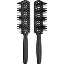 Santa Clara - Escova Plástica Jacaré Simples para Cabelo Preta Santa Clara - Escova Plástica Jacaré Simples para Cabelo Preta