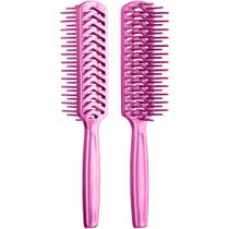 Santa Clara - Escova Plástica Jacaré Simples para Cabelo Rosa Santa Clara - Escova Plástica Jacaré Simples para Cabelo Rosa