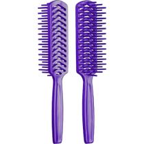 Santa Clara - Escova Plástica Jacaré Simples para Cabelo Roxa Santa Clara - Escova Plástica Jacaré Simples para Cabelo Roxa