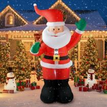 Santa Claus Inflable Navideño COOLWUFAN 1.8 m con Luces LED Santa Claus Inflable Navideño COOLWUFAN 1.8 m con Luces LED