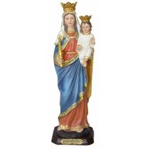 Santa Imagem Nossa Senhora De Auxiliadora Resina 31cm