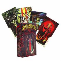 Santa Muerte Tarô Oracle Cards Inglês Card Deck Tarot Misteriosa Adivinhação