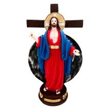Santas Chagas De Jesus 20cm - Resina