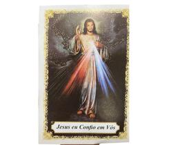 Santinho de oração Jesus eu Confio em Vós ( venda por cento) Santinho de oração Jesus eu Confio em Vós ( venda por cento)