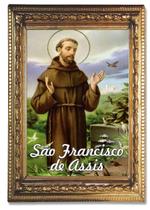 Santinho São Francisco de Assis 100 un. c/ oração no verso - Dmk grafica