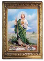 Santinho São Judas Tadeu 100 un. c/ oração no verso 10x7 cm - Dmk grafica