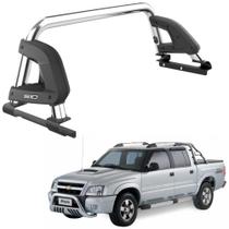 Santo Antônio Bepo B2 Chevrolet S10 1995 a 2011 Cabine Dupla e Simples Cromado sem Grade B1676 Original