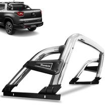 Santo Antonio Fiat Toro 2016 a 2022 ST Cromado Sem Barra Santo Antonio Fiat Toro 2016 a 2022 ST Cromado Sem Barra