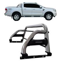 Santo Antonio H2 Ranger 2013 em Diante Cromado Santo Antonio H2 Ranger 2013 em Diante Cromado