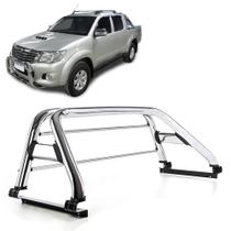 Santo Antônio Hilux 2005 a 2015 com barra Cromado