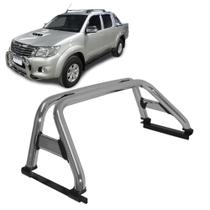 Santo Antônio Hilux 2005 a 2015 sem barra Cromado