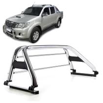 Santo Antônio Hilux 2011 2012 2013 2014 2015 com barra Cromo
