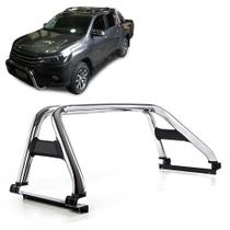 Santo Antônio Hilux 2016 em diante CD sem grade Cromo