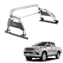 Santo Antônio Hilux 2020 2021 2022 Com Grade Cromado Cd
