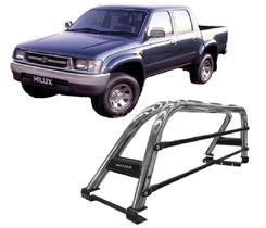 Santo Antônio Hilux Cabine Dupla 1998 A 2004 cromado