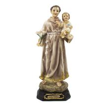 Santo Antonio Importado Resina 32 cm - Santo Casamenteiro - Amém Decoração Religiosa