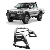 Santo Antonio L200 Sport Outdoor Gl Gls H3 Cromado Santo Antonio L200 Sport Outdoor Gl Gls H3 Cromado