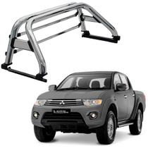 Santo Antônio L200 Triton 2012 2013 2014 2015 Cromo grade Santo Antônio L200 Triton 2012 2013 2014 2015 Cromo grade