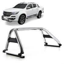 Santo Antônio S10 2013 a 2020 CD sem grade Cromo Santo Antônio S10 2013 a 2020 CD sem grade Cromo