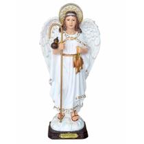 Santo Imagem Arcanjo Rafael Resina 30cm