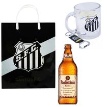 Santos Time Kit Presente Caneca Abridor Sacola Cerveja