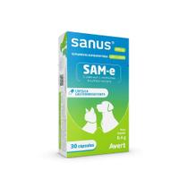 Sanus 200mg Suplemento da Avert 30 Cápsulas