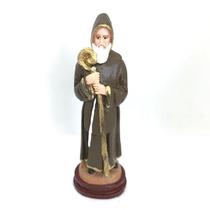 São Francisco De Paula Escultura Em Resina 14 Cm