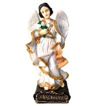 São Gabriel Arcanjo Resina 14cm - Divinário Artigos Religioso