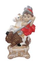 São Jorge Baby 13 cm em gesso