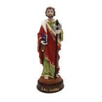 São Judas Imagem Católica Em Resina 15 Cm - Loja Mistica