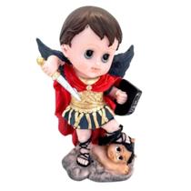 São Miguel Arcanjo Infantil 13cm - Resina