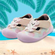 Sapameia Antiderrapante Infantil Menina Mz Shoes Rosa/Ursinho Sapameia Antiderrapante Infantil Menina Mz Shoes Rosa/Ursinho
