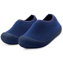 Sapameia Antiderrapante Infantil Unissex Azul Marinho Gatatuya