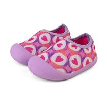 Sapameia Moda Menina Bebê Infantil Antiderrapante Pink/Coração Mzkid