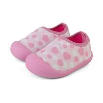 Sapameia Moda Menina Bebê Infantil Antiderrapante Rosa/Coração Mzkid