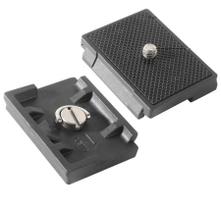 Sapata 41x52mm Base Retangular 200PL Engate Encaixe Rápido para tripé tripod rosca 1/4 em Plástico