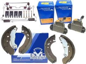 Sapata Cilindros Freio Fiesta Ka 1.0 1.3 96 A 13 Kit Reparo