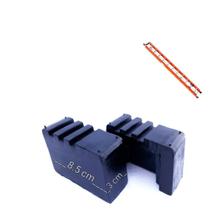 Sapata de borracha para escada de fibra de vidro
