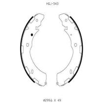 Sapata de Freio Chevrolet S10 2011 a 2024 JURID HQJ-543 Sapata de Freio Chevrolet S10 2011 a 2024 JURID HQJ-543