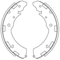 Sapata de Freio S10 2012 a 2016 Syl 206503 Sapata de Freio S10 2012 a 2016 Syl 206503