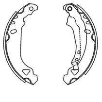 Sapata de Freio Sandero 2008 a 2014 Syl 207604 Sapata de Freio Sandero 2008 a 2014 Syl 207604