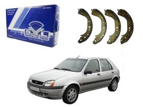 Sapata de freio syl original ford fiesta 1.0 1.6 2000 a 2002