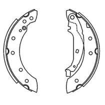 Sapata de Freio Traseiro 207 2008 a 2015 Syl 207602