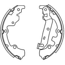 Sapata de Freio Traseiro Ecosport 2003 a 2012 Syl 203102