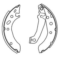 Sapata de Freio Traseiro Fiesta 1996 a 2006 Syl 201705