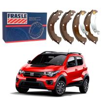 Sapata de freio traseiro frasle fiat mobi trekking 1.0 2022 a 2023