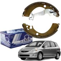 Sapata de Freio Traseiro Honda Fit 1.3 1.5 de 2003 até 2008